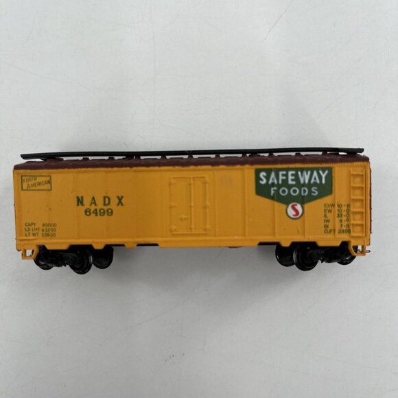 Atlas Safeway Foods Box Car NADX 6499 CE COMPARTMENTIZER EQUIPPED TLCX (2) Box N - Picture 2 of 13